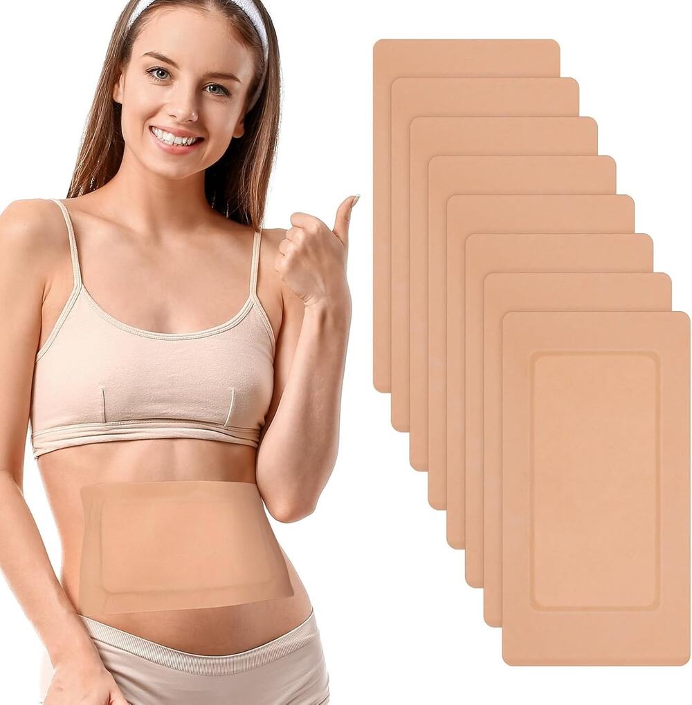 Geise Rallie 50 Piece Castor Oil Adhesive Patches 6.3" x 11.8" New